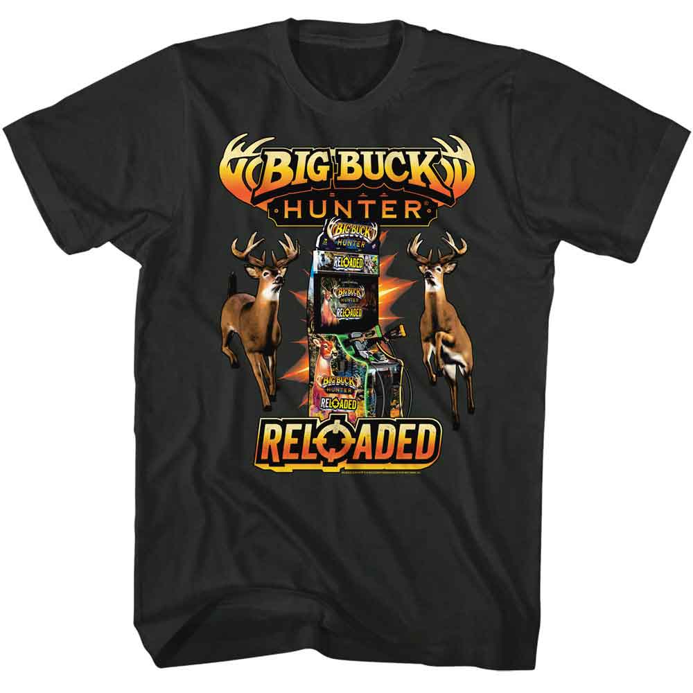 Big Buck Hunter - Arcade 2 - American Classics - Smoke Adult Short Sleeve T-Shirt
