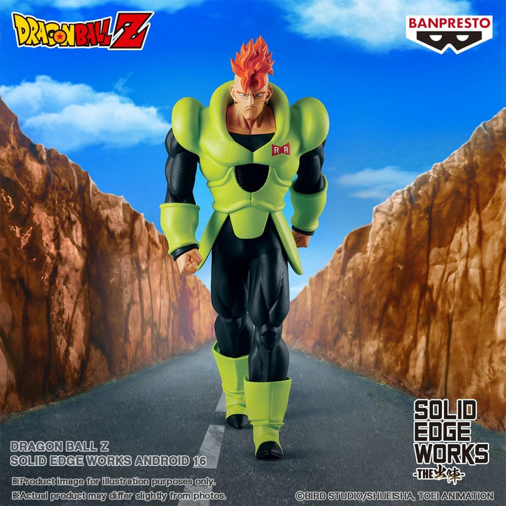 Banpresto - Dragon Ball Z - Android 16 Bandai Spirits Solid Edge Works Figure