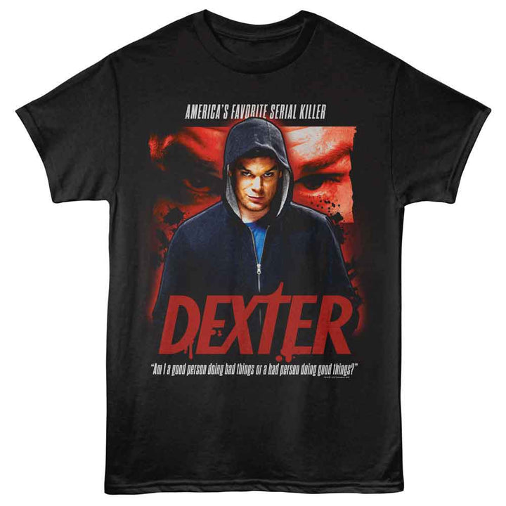 Dexter - Eyes - American Classics - Black Adult Short Sleeve T-Shirt