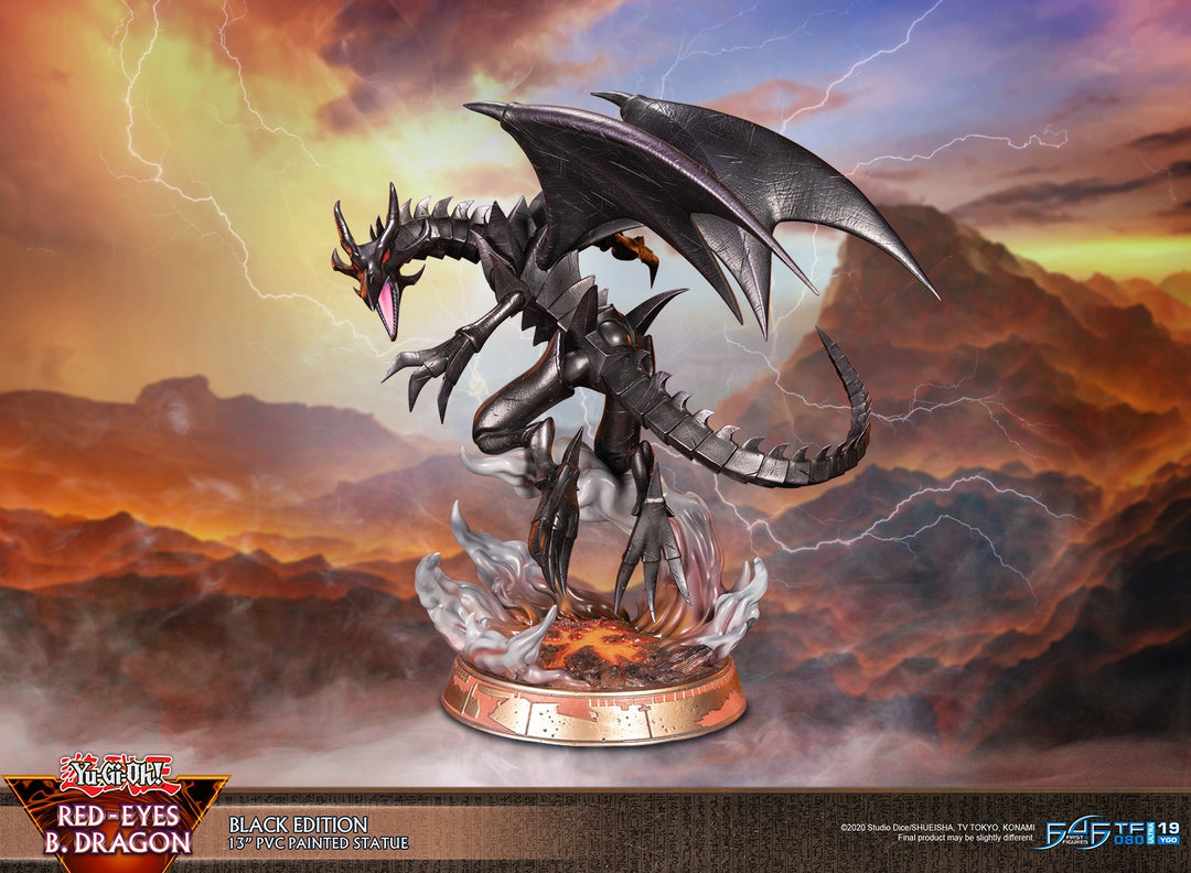 First 4 Figures - Yu-Gi-Oh! - Red-Eyes Black Dragon Black Version
