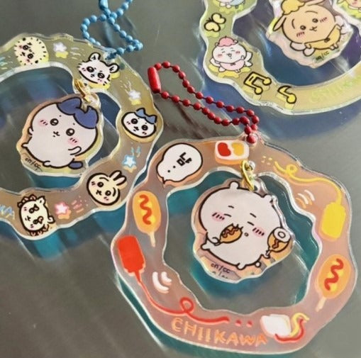 Chiikawa Twinkle Hologram Random Key Ring Blind Box