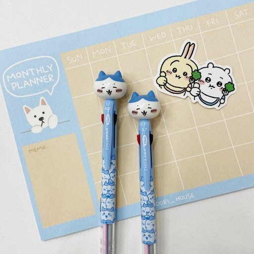 Chiikawa Character 3D Figure 3 Colors Ballpoint Pen
