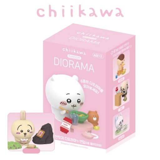 Chiikawa Random Diorama Figure Set Blind Box