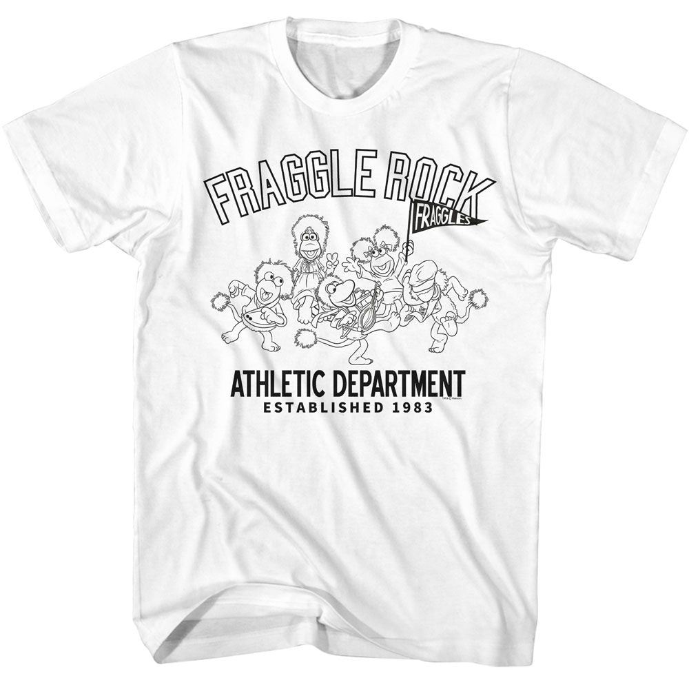 Fraggle Rock - Athletic Department - American Classics - Solid White Adult Short Sleeve T-Shirt