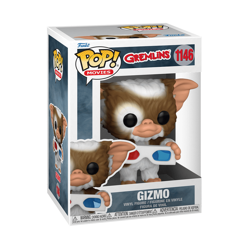 Funko Pop! Movies: Gremlins - Gizmo with 3D Glasses #1146