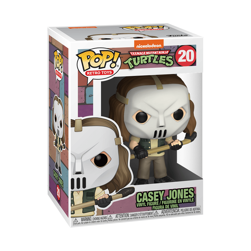 Funko Pop Retro Toys: Teenage Mutant Ninja Turtles - Casey Jones Vinyl Figure
