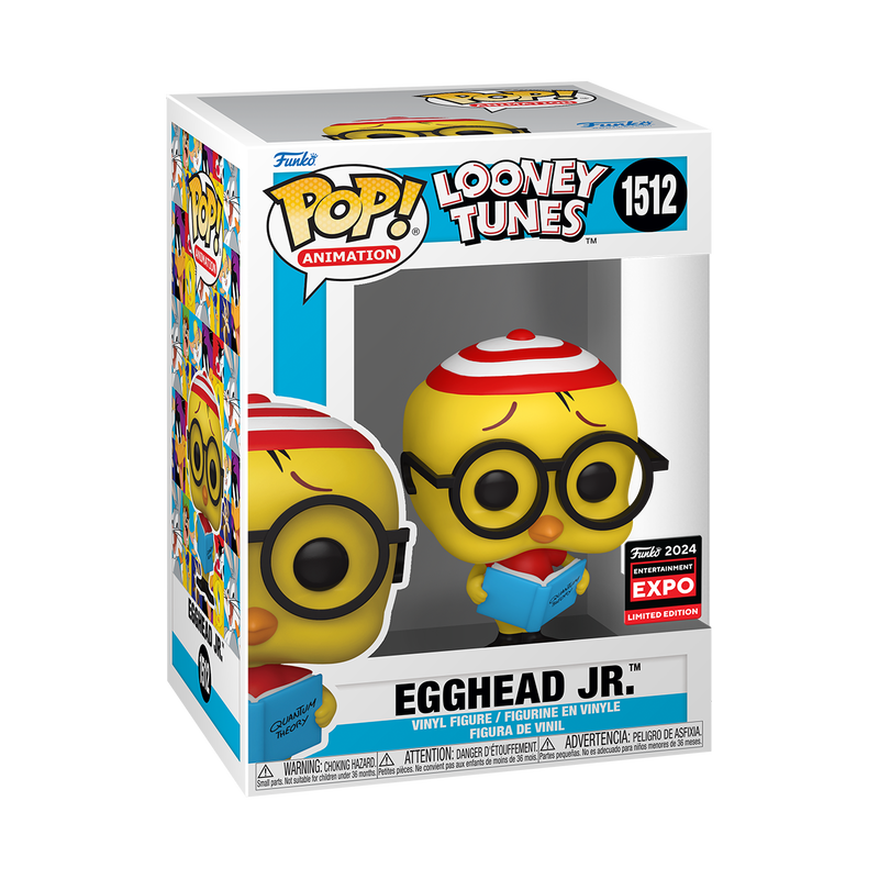Funko Pop! Animation: Looney Tunes - Egghead Jr. 2024 Limited Edition Entertainment Expo Shared Exclusive