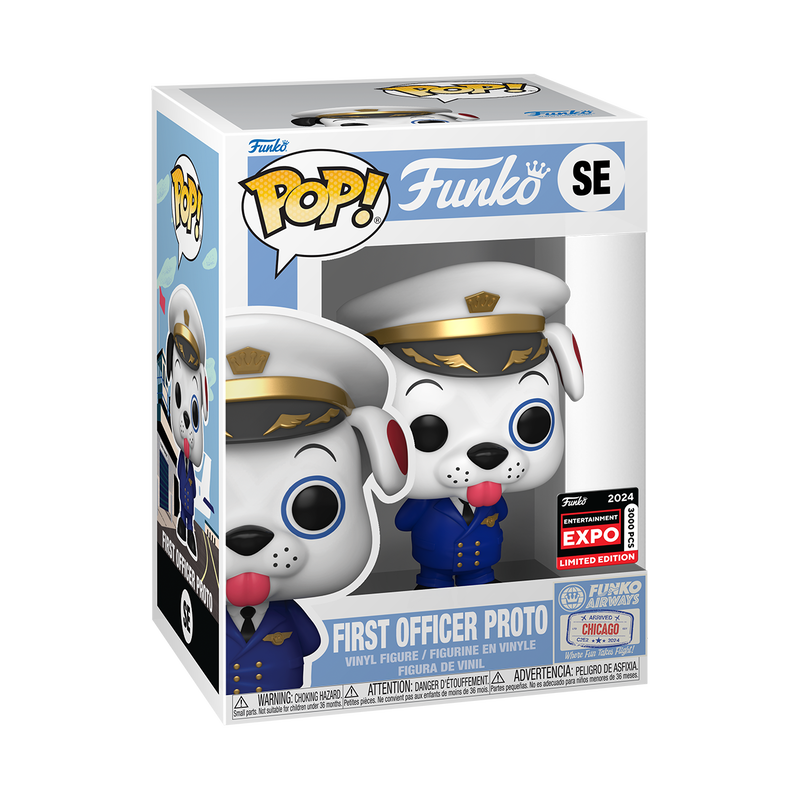 Funko Pop! Originals: First Officer Proto 2024 Limited Edition Entertainment Expo Shared Exclusive