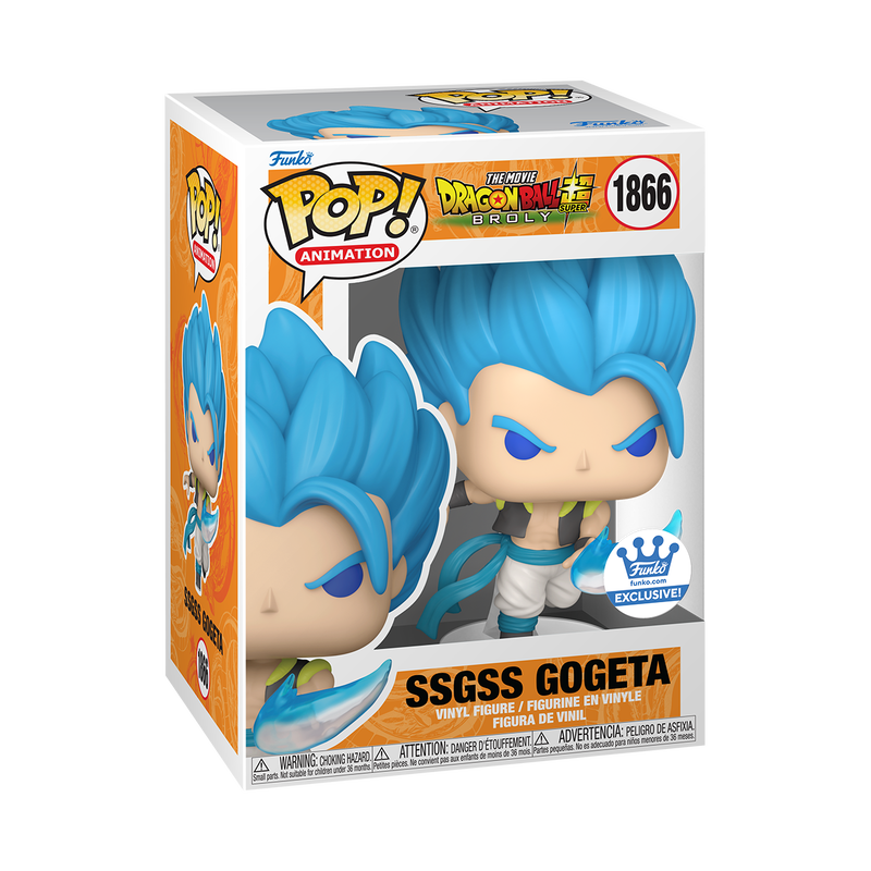 Funko Pop! Animation: Dragon Ball Super: Broly - SSGSS Gogeta #1866 Shop Exclusive