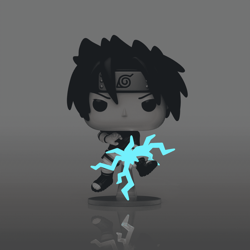 Funko Pop! Animation: Naruto - Sasuke Uchiha #1969 Glow-in-the-dark Entertainment Earth Exclusive