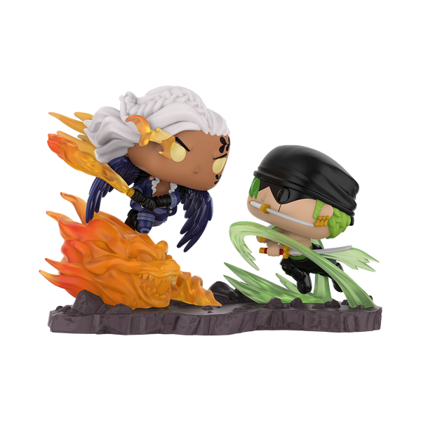 Funko Pop! Moment: One Piece - Roronoa Zoro Vs Unmasked King #1954 GameStop Exclusive