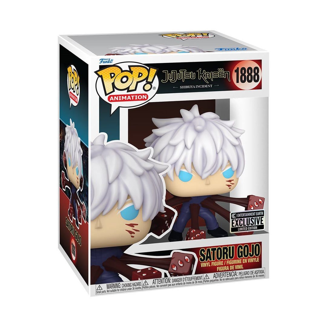 Funko Premium Pop! Animation: Jujutsu Kaisen - Satoru Gojo Trapped #1888 Entertainment Earth Exclusive