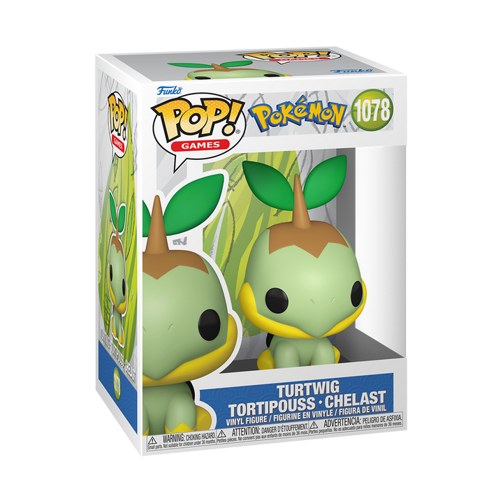 Funko Pop! Games: Pokemon - Turtwig #1078