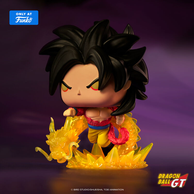 Funko Pop! Plus: Dragon Ball GT - Super Saiyan 4 Goku Dragon Fist #2077 Shop Exclusive