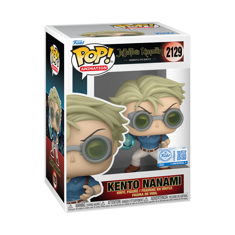 Funko Pop! Animation: Jujutsu Kaisen - Kento Nanami Shibuya Incident Arc #2129 GameStop Exclusive