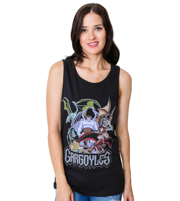 Disney Gargoyles Watch 90's Cartoon Adult Tank Top