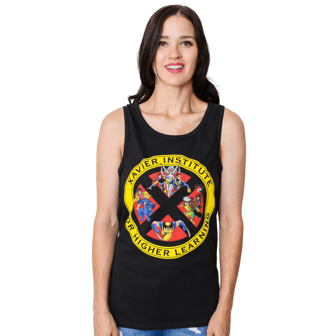 X-Men Xavier School For Higher Learning Marvel Comics Adult Tank Top