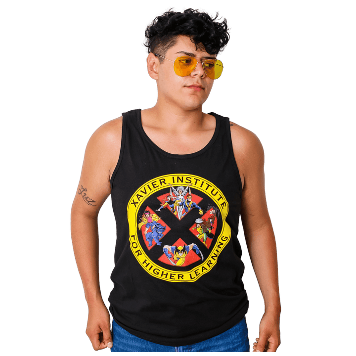 X-Men Xavier School For Higher Learning Marvel Comics Adult Tank Top