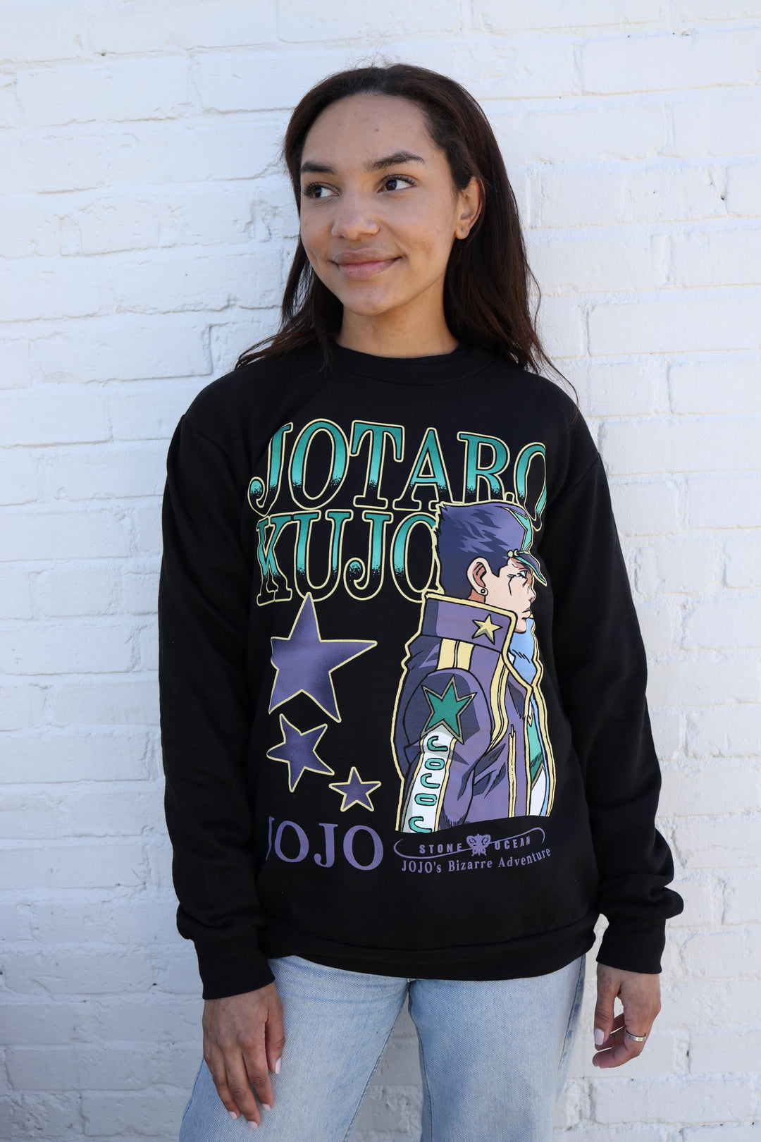 JoJo's Bizarre Adventure Jotaro Kujo Stone Ocean - Licensed Adult Sweatshirt