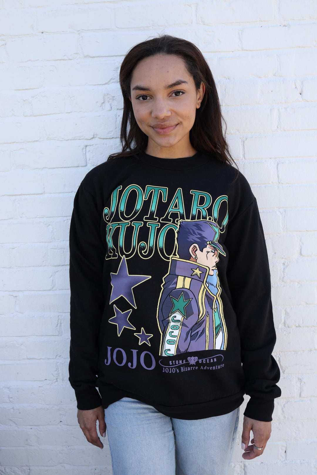 JoJo's Bizarre Adventure Jotaro Kujo Stone Ocean - Licensed Adult Sweatshirt