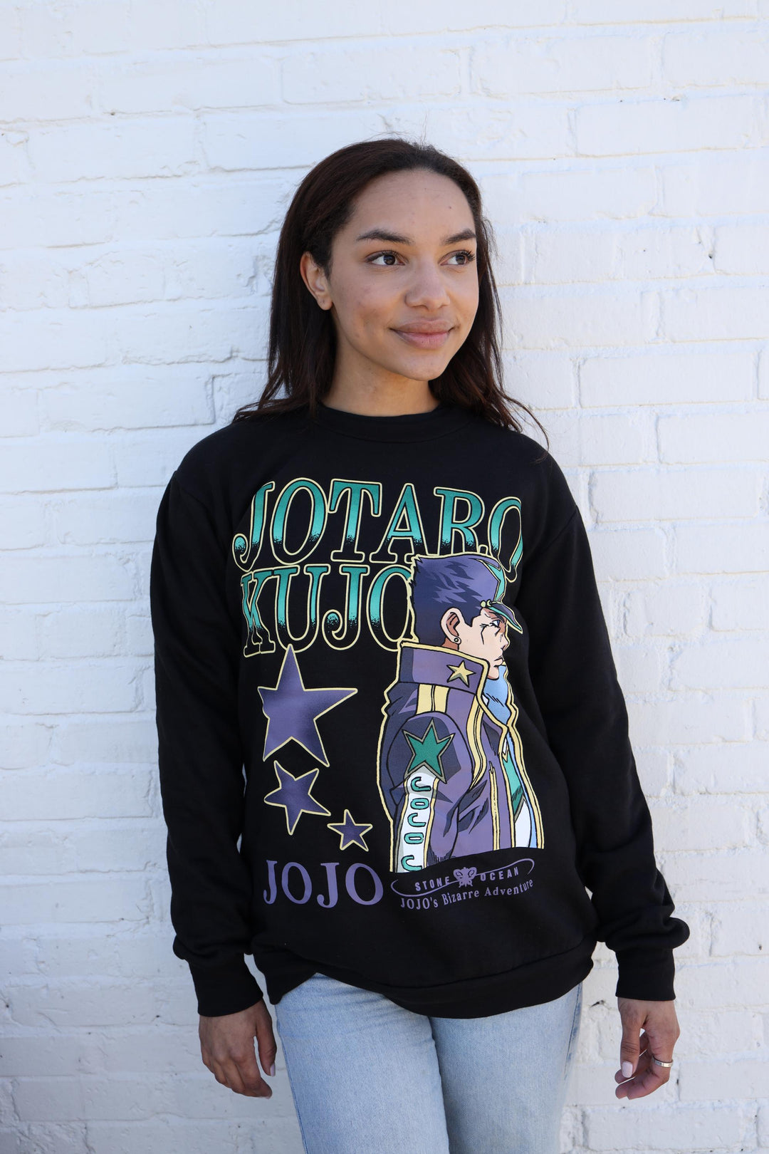 JoJo's Bizarre Adventure Jotaro Kujo Stone Ocean - Licensed Adult Sweatshirt