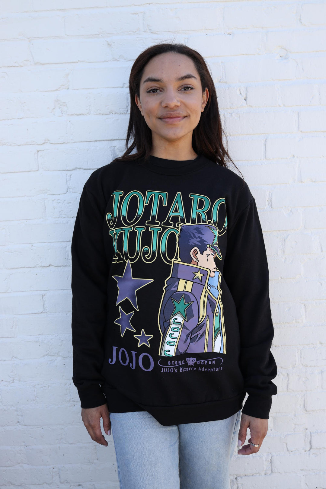 JoJo's Bizarre Adventure Jotaro Kujo Stone Ocean - Licensed Adult Sweatshirt