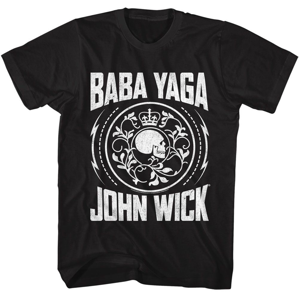 John Wick Baba Yaga Coin Officially Licensed Adult Short Sleeve T Shirt