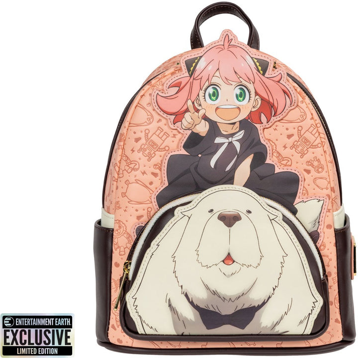Loungefly Spy X Family Anya and Bond Mini-Backpack Entertainment Earth Exclusive