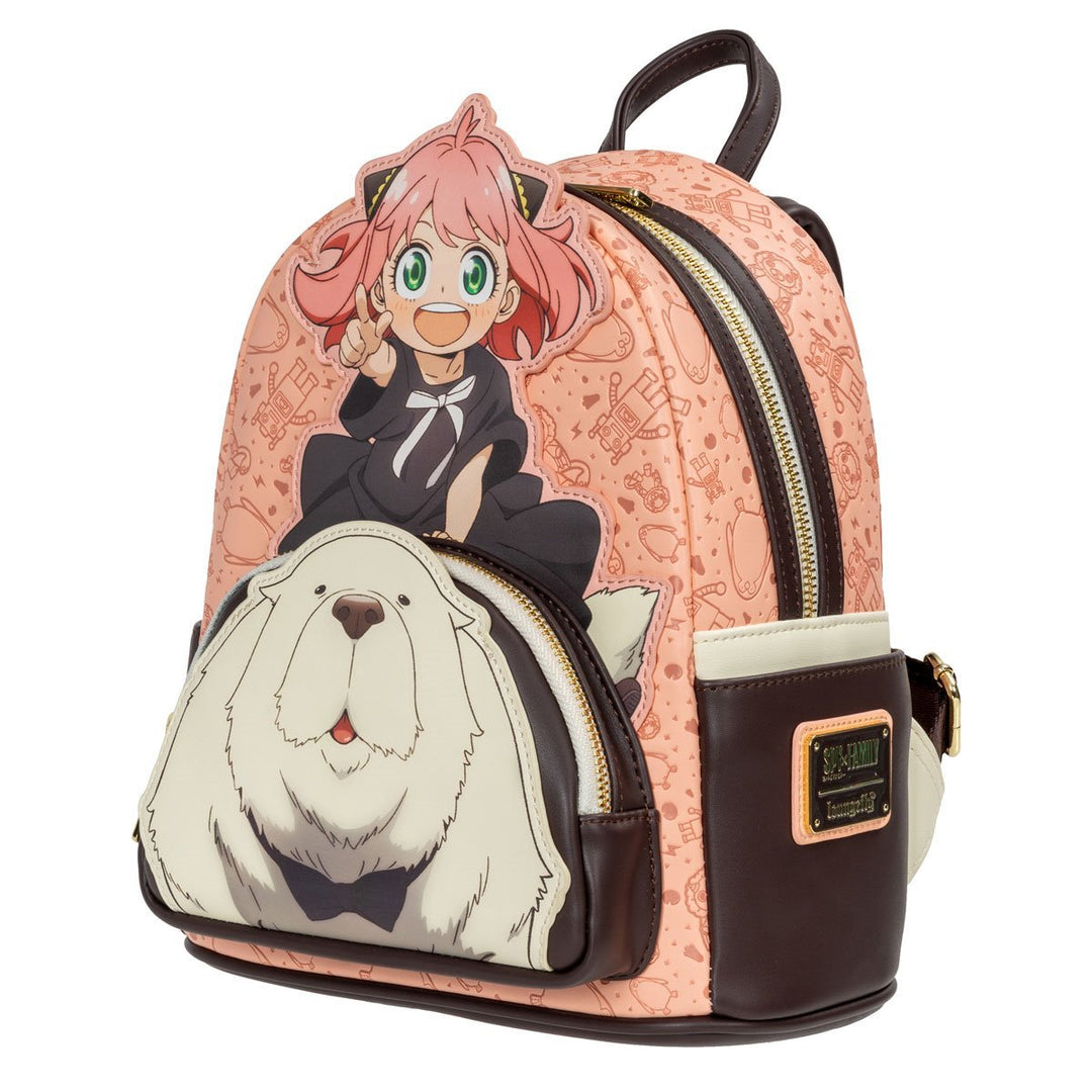 Loungefly Spy X Family Anya and Bond Mini-Backpack Entertainment Earth Exclusive