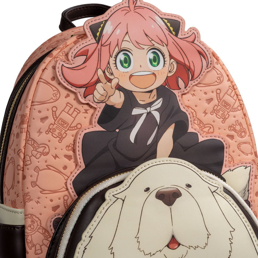 Loungefly Spy X Family Anya and Bond Mini-Backpack Entertainment Earth Exclusive