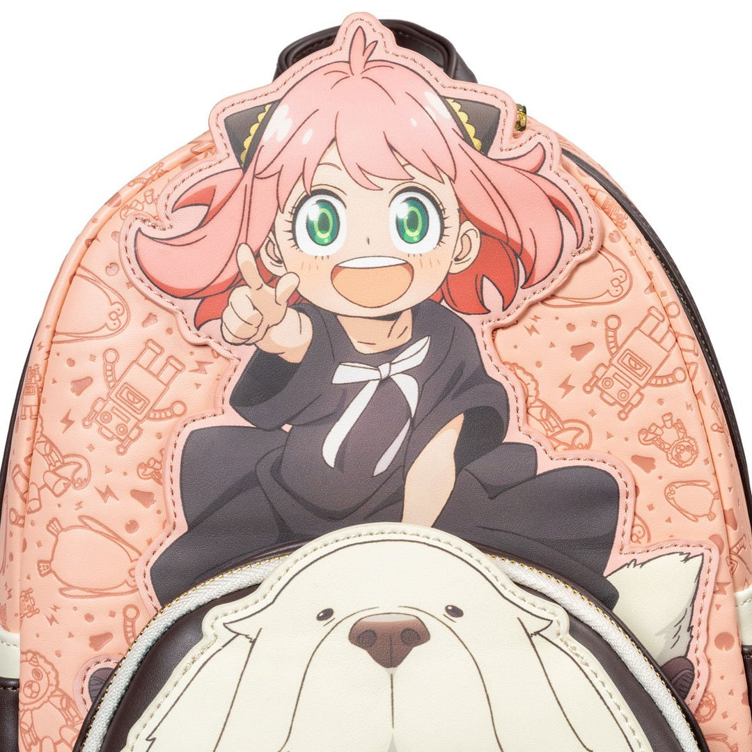 Loungefly Spy X Family Anya and Bond Mini-Backpack Entertainment Earth Exclusive