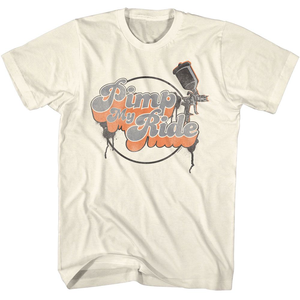 MTV - Pimp My Ride Air Gun - American Classics - Solid Off-White Adult Short Sleeve T-Shirt