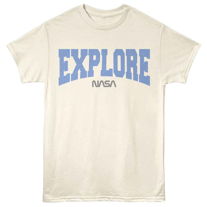 NASA - Explore - American Classics - Natural Adult Short Sleeve T-Shirt
