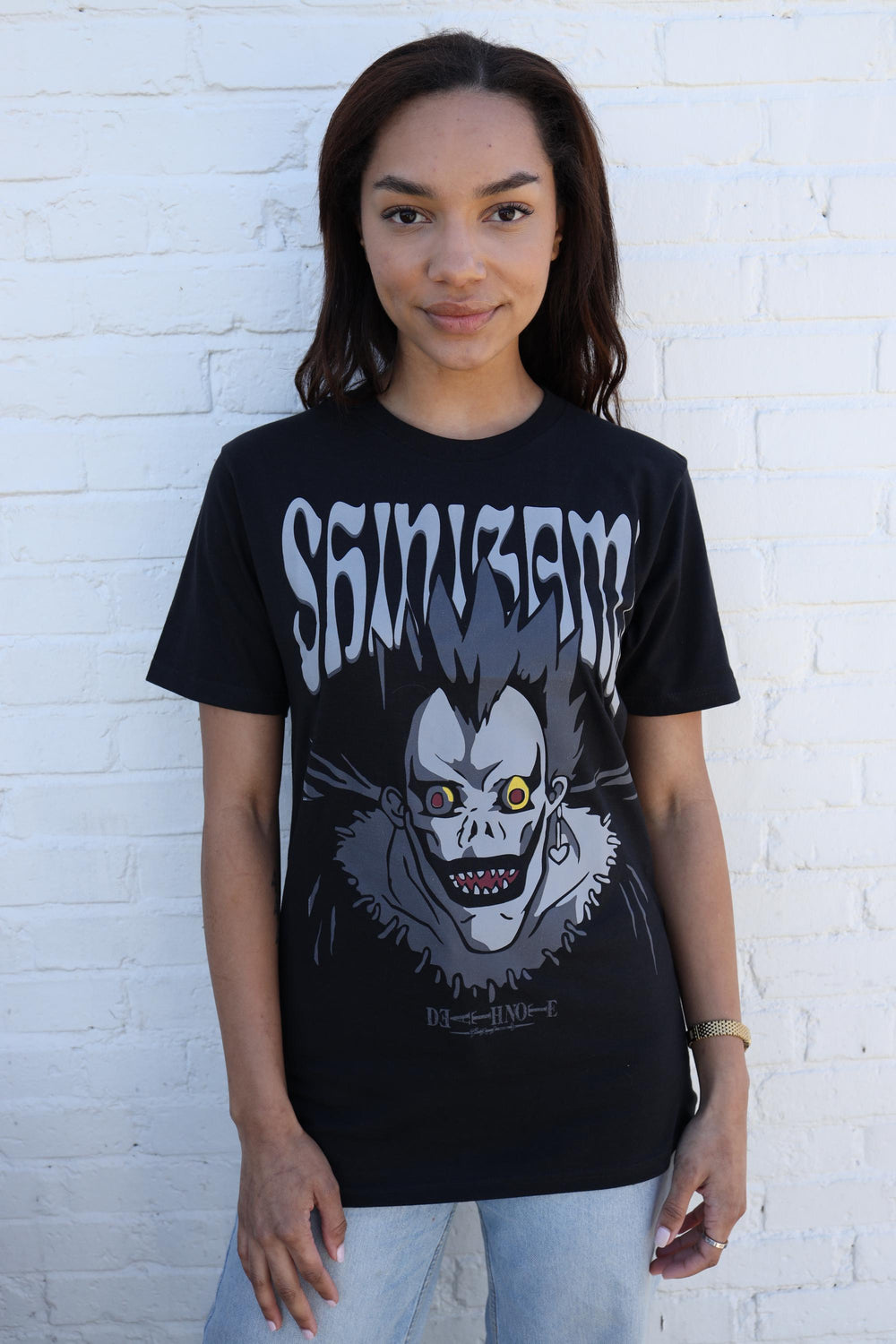 Death Note Tonal Shinigami Ryuk Face Adult T-Shirt