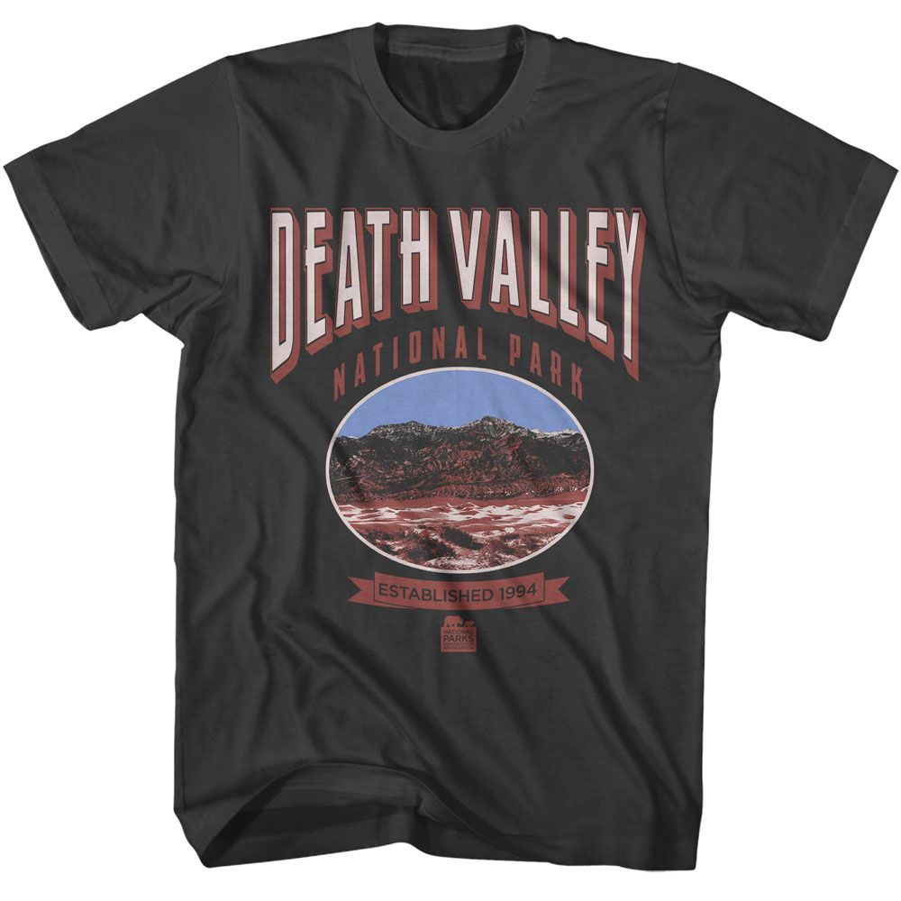 National Parks - Death Valley - American Classics - Solid Gray Adult Short Sleeve T-Shirt