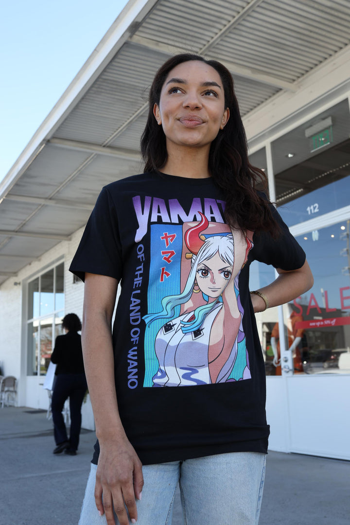 One Piece Yamato Three Haki Officially Licensed Men's Short Sleeve T-Shirt