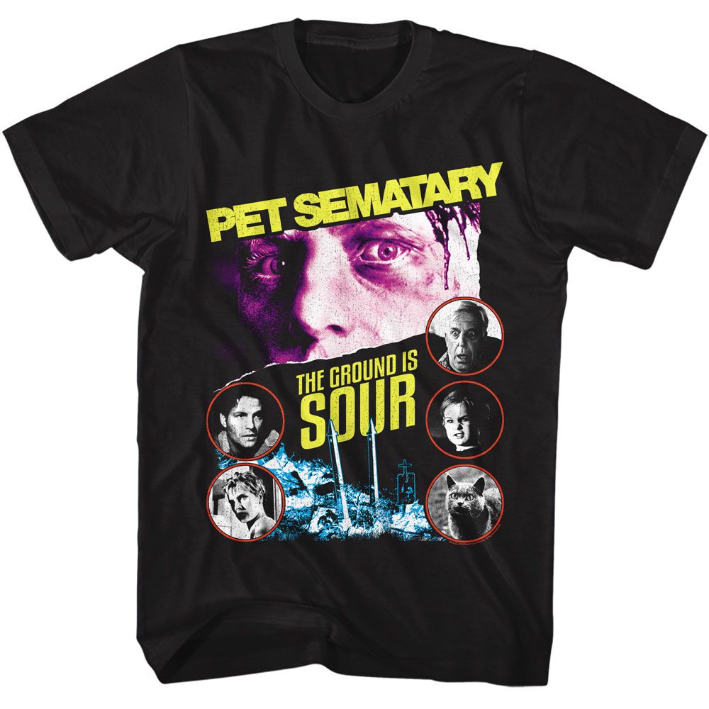 Pet Sematary - Sour - Officially Licensed Adult Short Sleeve T-Shirt –  YourFavoriteTShirts