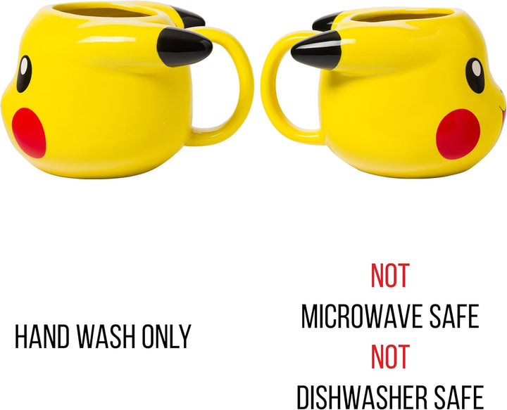 Pokemon Pikachu 3D Sculpted Ceramic Mug 20oz