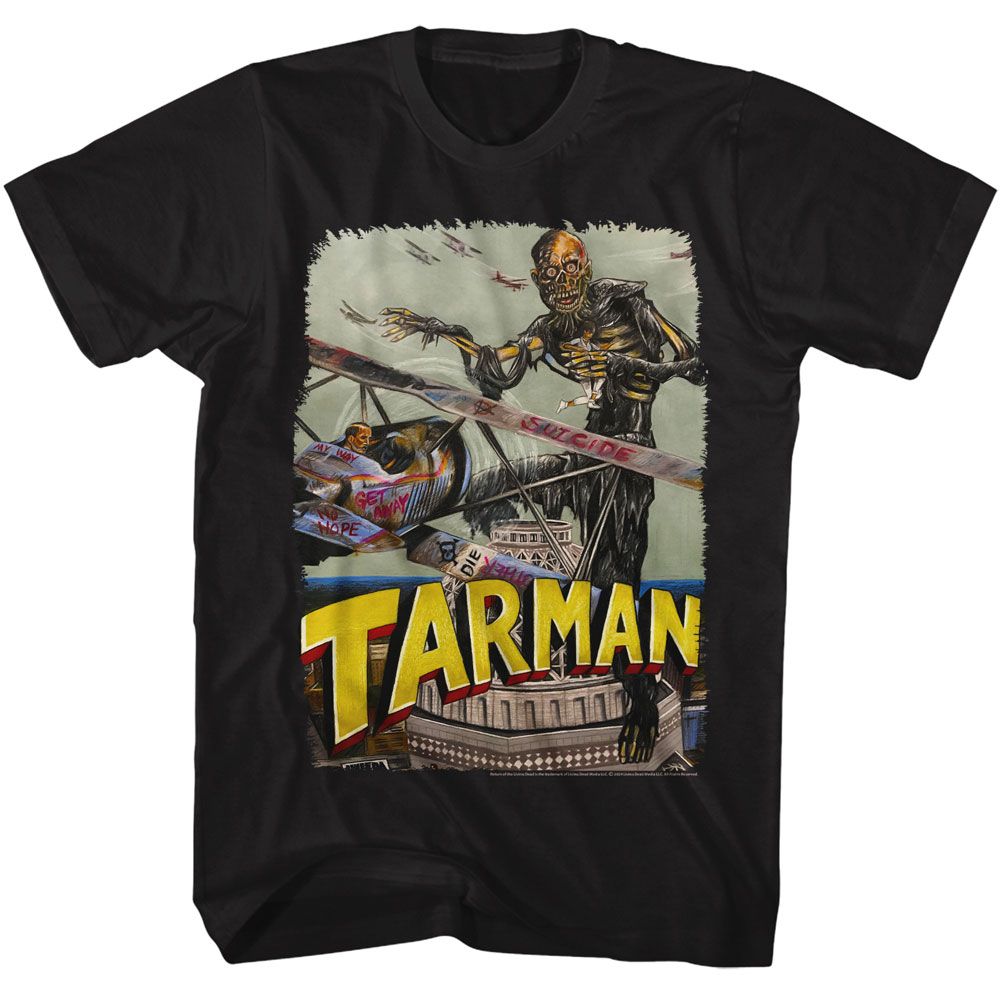 Return Of The Living Dead Tarman Kong Poster Officially Licensed Adult Short Sleeve T-Shirt
