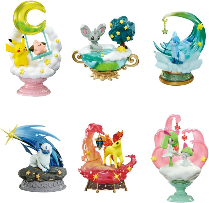 Re-ment Pokemon Starrium Series Dreamy Moonlit Night One Mystery Box