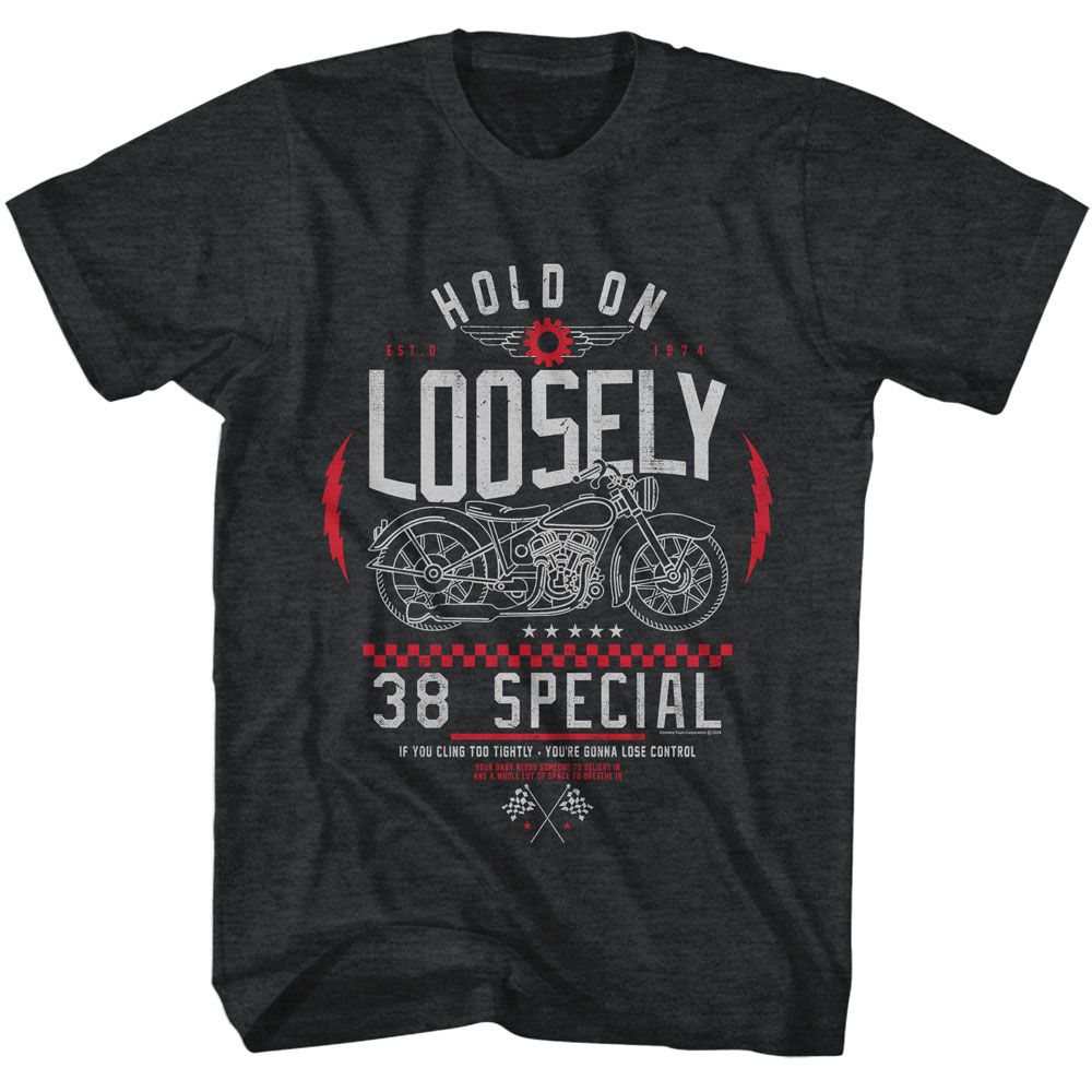 38 Special Hold On Loosely Officially Licensed Adult Short Sleeve T-Shirt