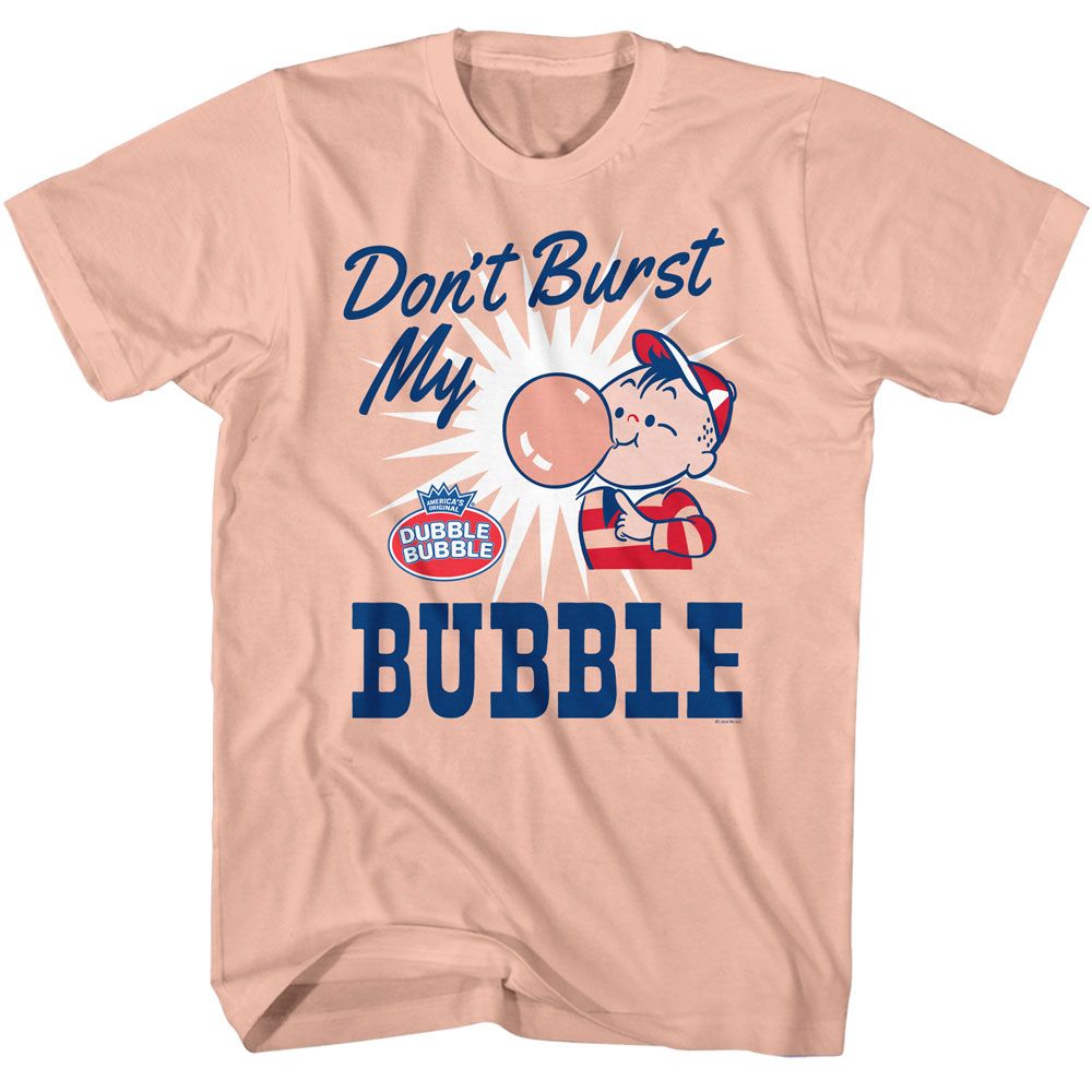 Tootsie Roll - Toosie Roll Dont Burst Bubble - American Classics - Solid Orange Adult Short Sleeve T-Shirt