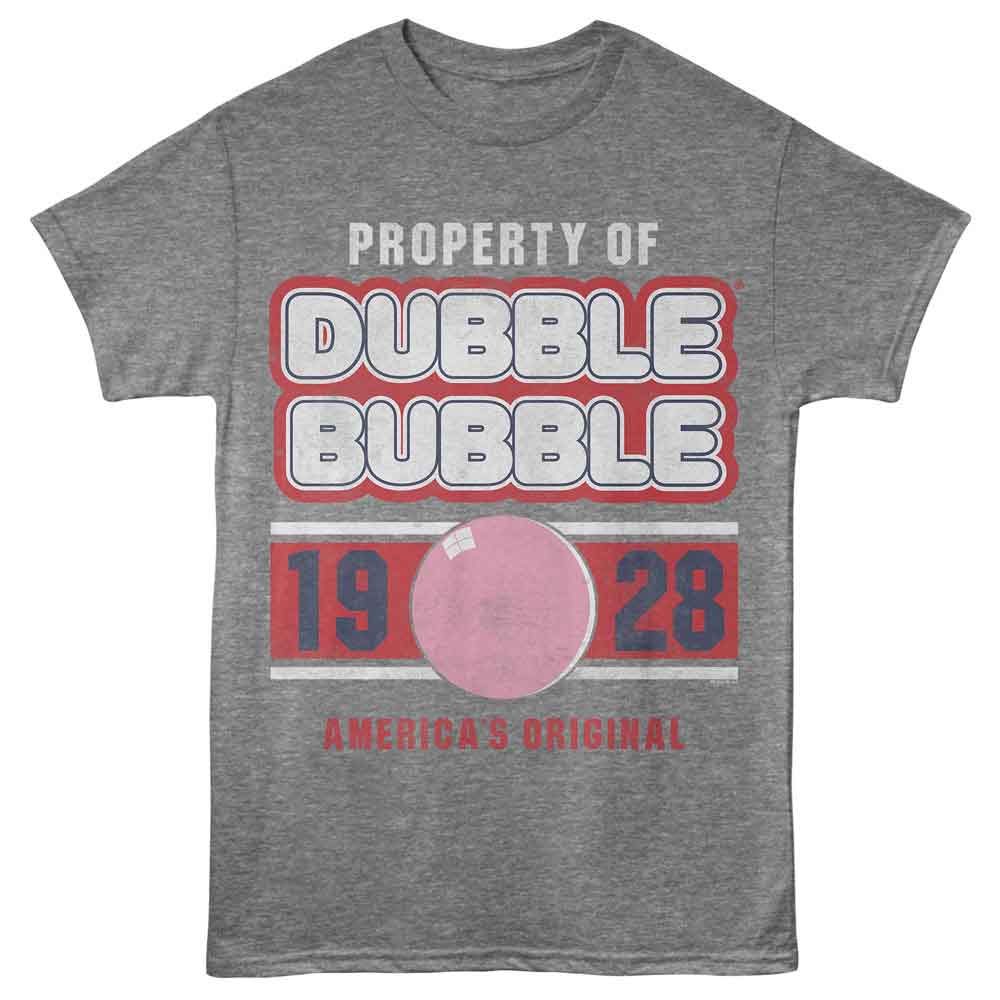 Tootsie Roll - Property Of - American Classics - Front Print Graphite Heather Adult Short Sleeve T-Shirt