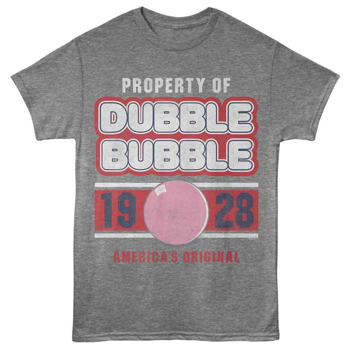 Tootsie Roll - Property Of - American Classics - Front Print Graphite Heather Adult Short Sleeve T-Shirt