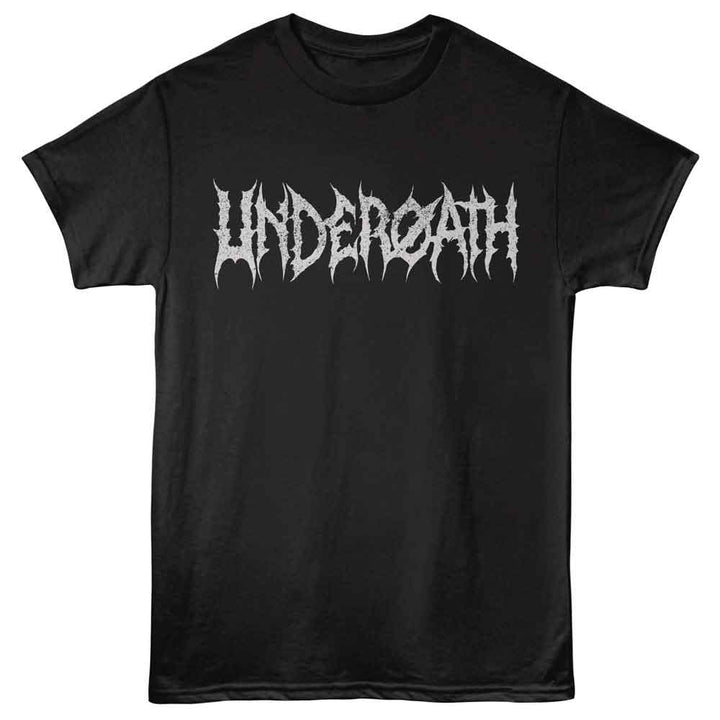 Underoath - Logo - Black - Front Print Solid Adult Unisex Short Sleeve T-Shirt