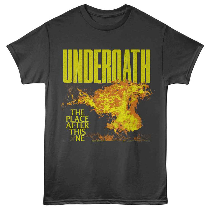 Underoath - The Place After This - Gray - Front Print Solid Adult Unisex Short Sleeve T-Shirt