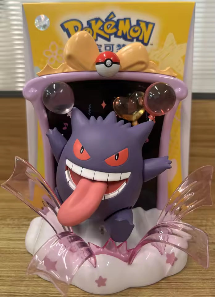 Top Toy Jaka Pokemon Gengar Happy Party Picture Frame Series Figure