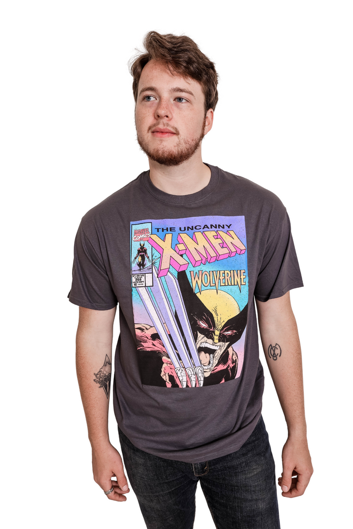 X-Men Uncanny Wolverine Claw Marvel Comics Officially Licensed Adult T-Shirt