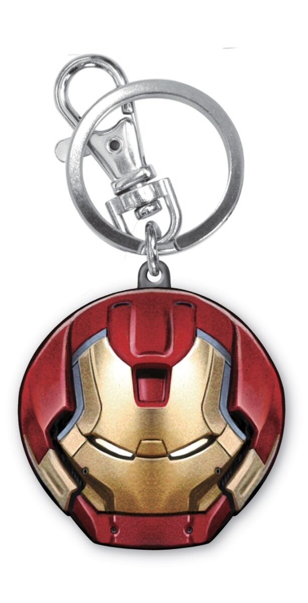 Avengers Hulkbuster Colored Pewter Key Chain Key Ring Marvel