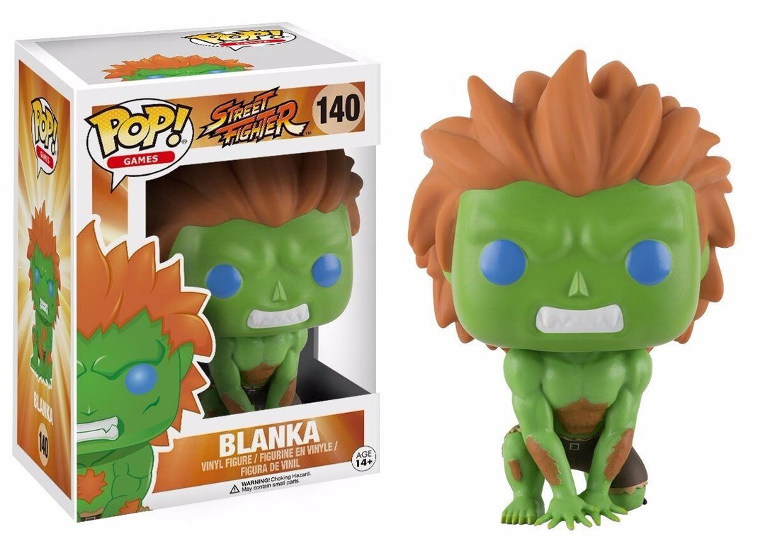 Funko Pop Games Street Fighter Blanka Vinyl Action Figure